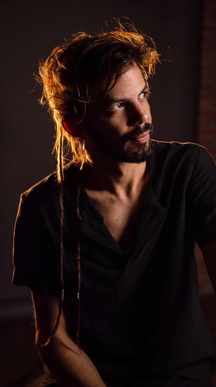 Salomão Soares, retrato de estúdio