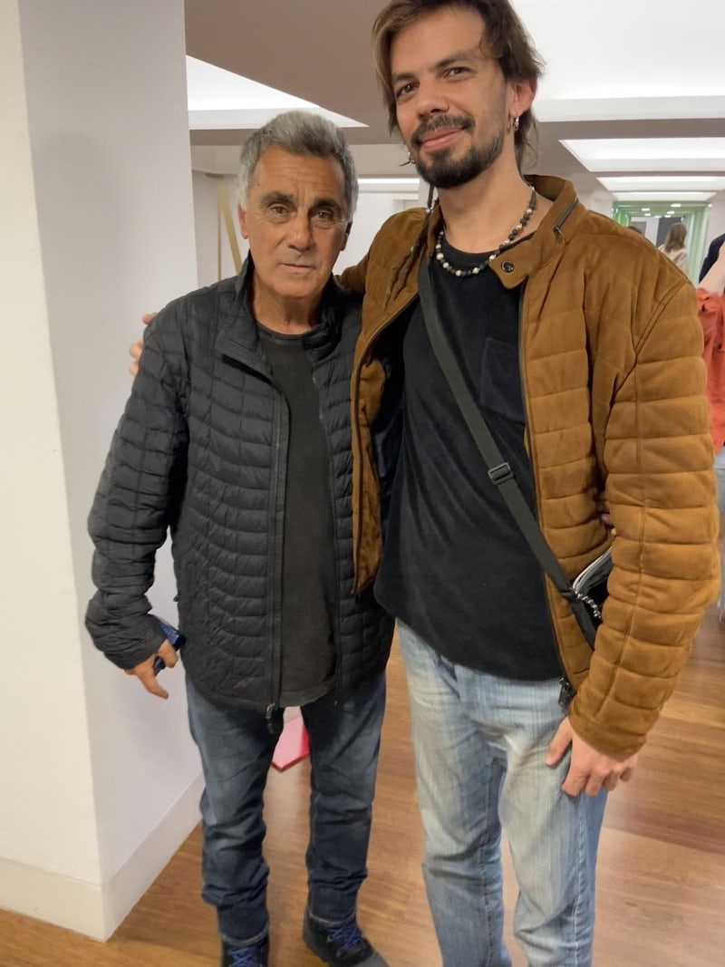 With Guinga, in Lisbon