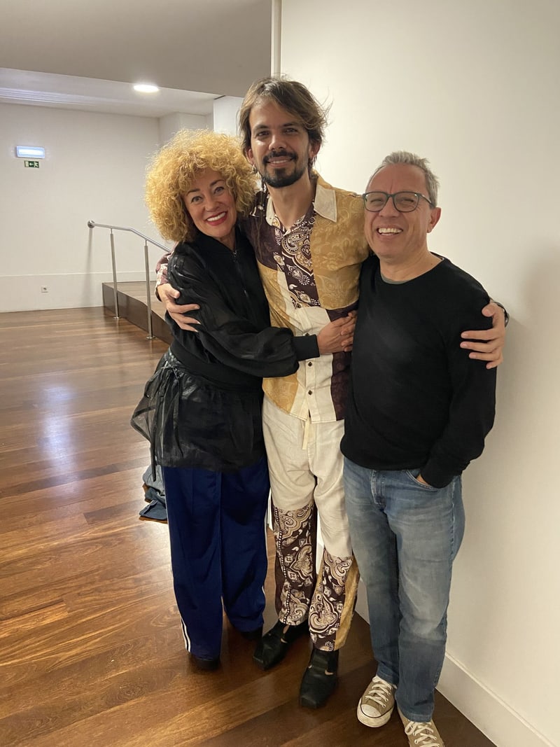 With Maria João & Mário Laginha · Lisbon, Portugal