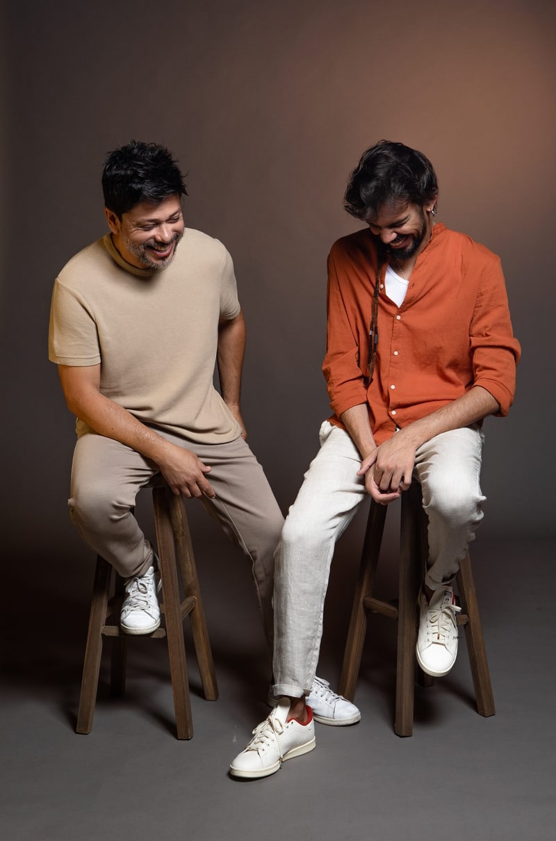 Guegué Medeiros and Salomão Soares