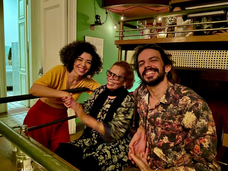 Salomão Soares with Vanessa Moreno and Tania Maria, Casa de Francisca
